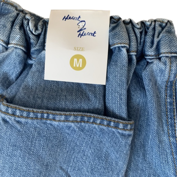 Heart 2 Heart Vintage Wide Leg Drawstring Carpenter Jeans NWT - Picture 5 of 7